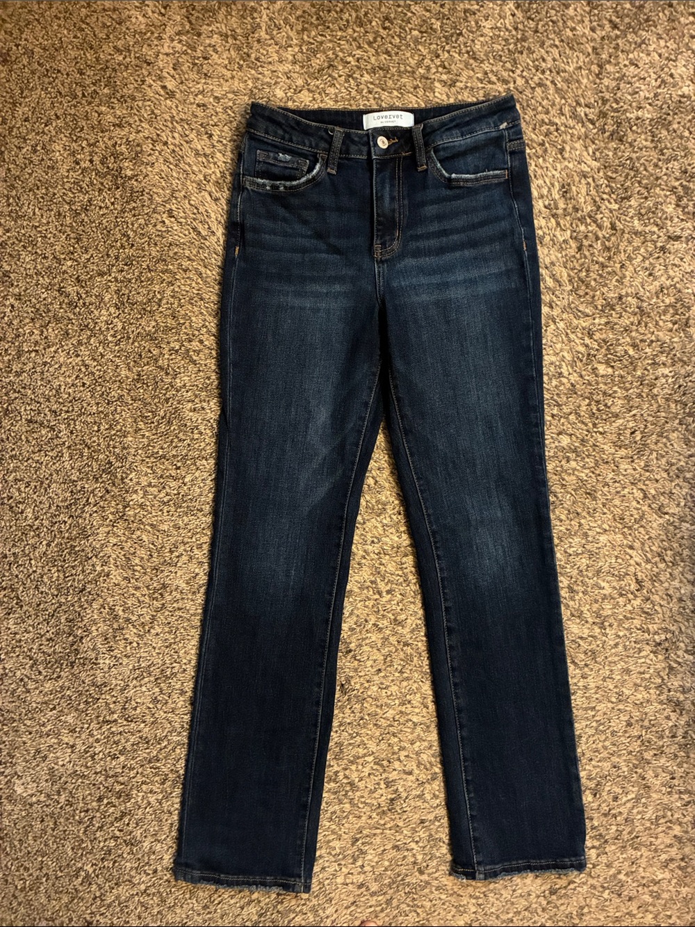 Lovervet high rise slim straight Jeans - size 27